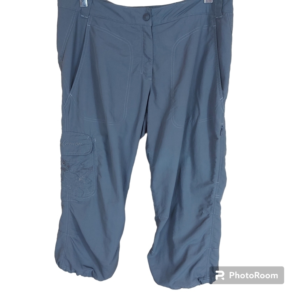 🍄3/50$🍄 SALOMON hiking outdoor sports trekking gray capri size 14